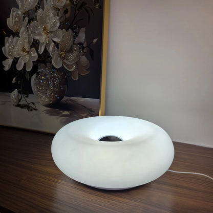 Bauhaus Table Lamp – USB Plug-In Donut Ambient Light