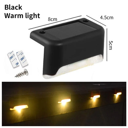 Solar Deck Lights 1-6 Pack – Waterproof LED Solar Lights for Stairs, Pathway, Fence & Patio