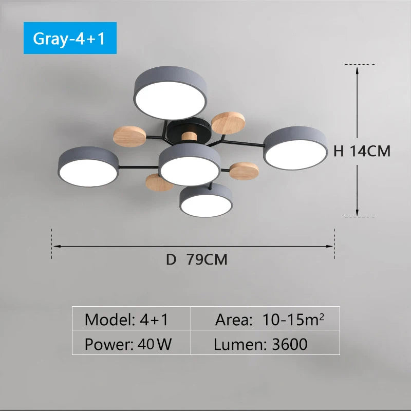 Modern Stamen Bloom LED Chandelier