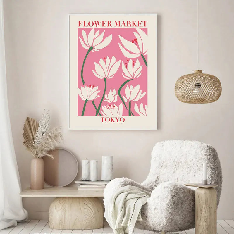 Matisse Poster Abstract Canvas Painting Wall Art