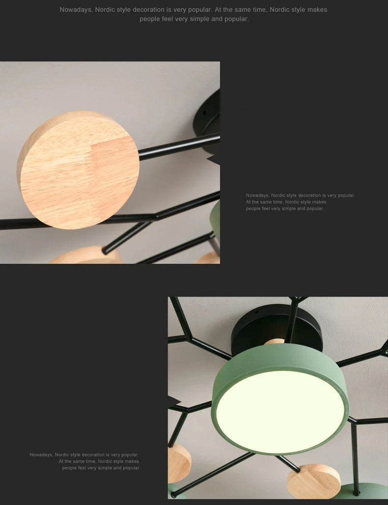 Modern Stamen Bloom LED Chandelier