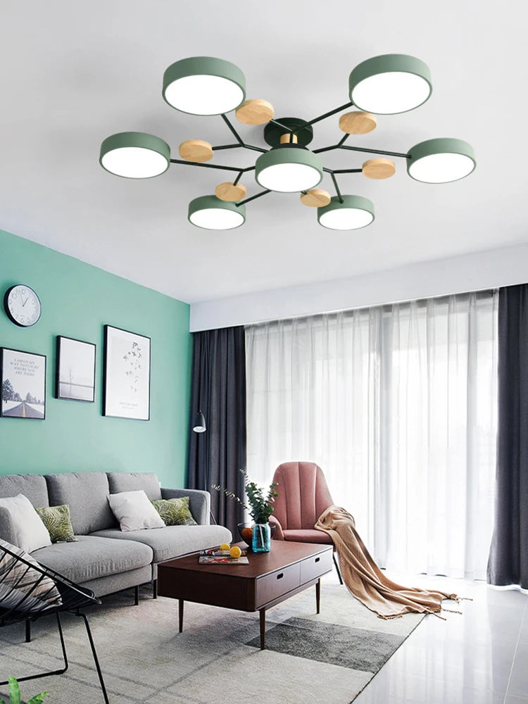 Modern Stamen Bloom LED Chandelier