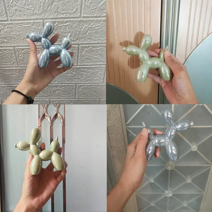 Ceramic Balloon Dog Figurine - Home Office Decor