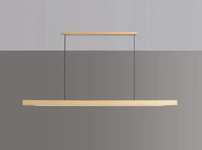 Nordic Wood Pendant Lights – Modern LED Hanging Lamp
