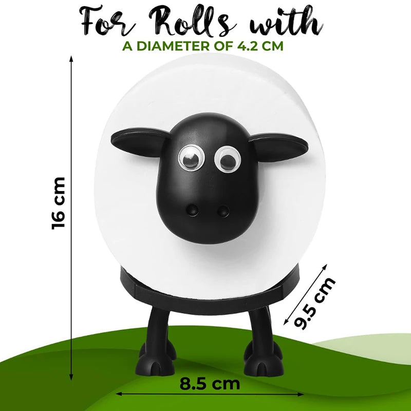 Funny Sheep Toilet Roll Holder – Cute & Free-Standing Bathroom Decor