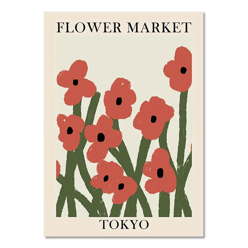 Matisse Poster Abstract Canvas Painting Wall Art