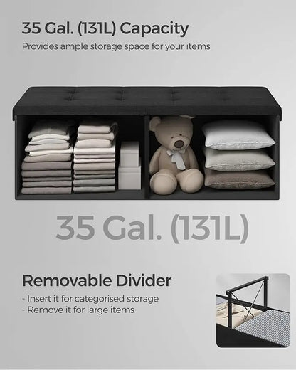 Foldable Storage Bench