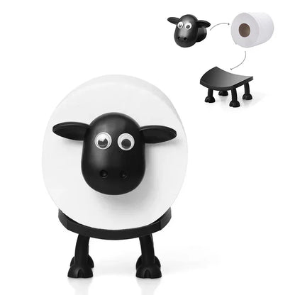 Funny Sheep Toilet Roll Holder – Cute & Free-Standing Bathroom Decor