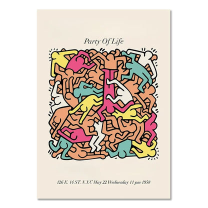 Matisse Poster Abstract Canvas Painting Wall Art
