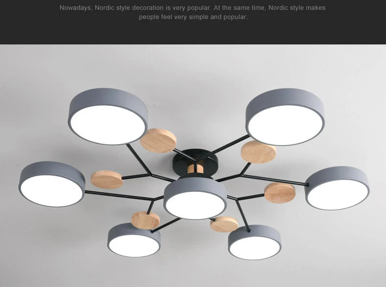Modern Stamen Bloom LED Chandelier