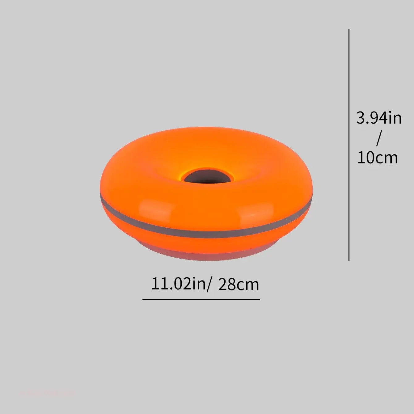 Bauhaus Table Lamp – USB Plug-In Donut Ambient Light