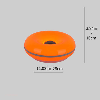 Bauhaus Table Lamp – USB Plug-In Donut Ambient Light