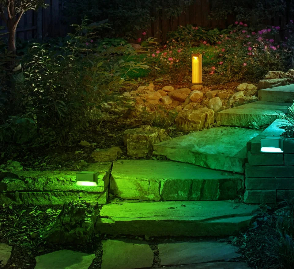 Solar Deck Lights 1-6 Pack – Waterproof LED Solar Lights for Stairs, Pathway, Fence & Patio