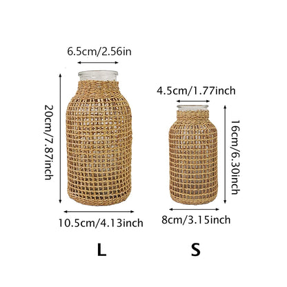 Elevate Your Home Decor with Housite’s Handwoven Rattan Vase
