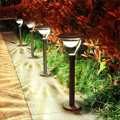 Solar-Powered Garden Lamp – Eco-Friendly Outdoor Lighting for Pathways & Gardens