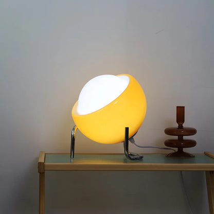 Bauhaus Indoor Table Lamp – Nordic LED Glass Night Light for Living Room & Bedroom