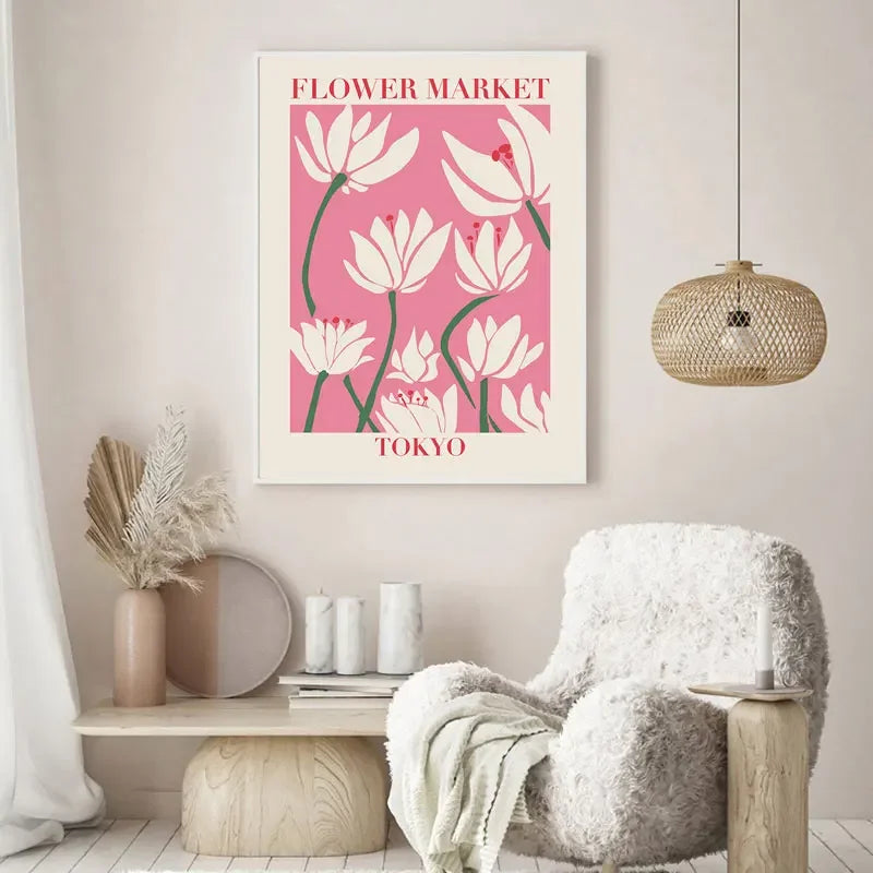 Matisse Poster Abstract Canvas Painting Wall Art