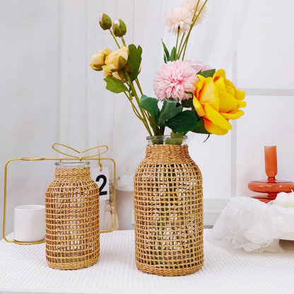 Elevate Your Home Decor with Housite’s Handwoven Rattan Vase