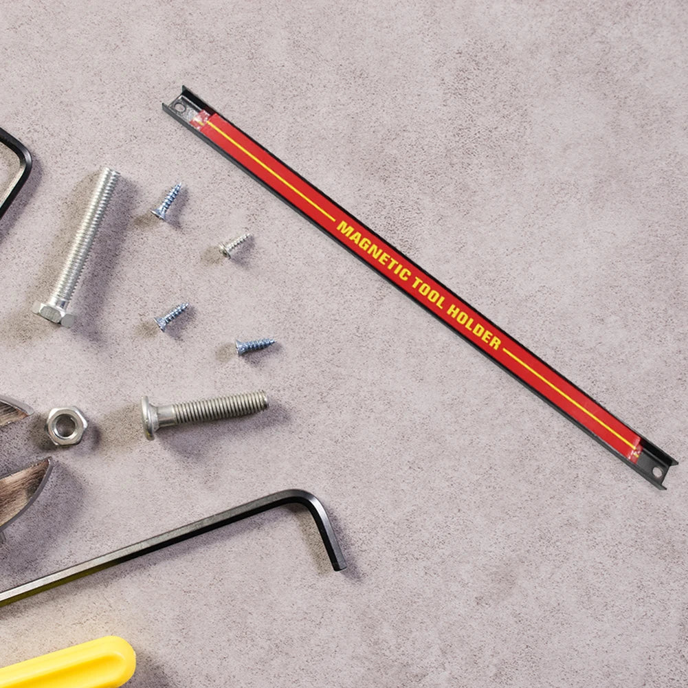Magnetic Tool Holder Wall Mount Rack – Easy-to-Install Storage Organizer for Garage &amp; Workshop