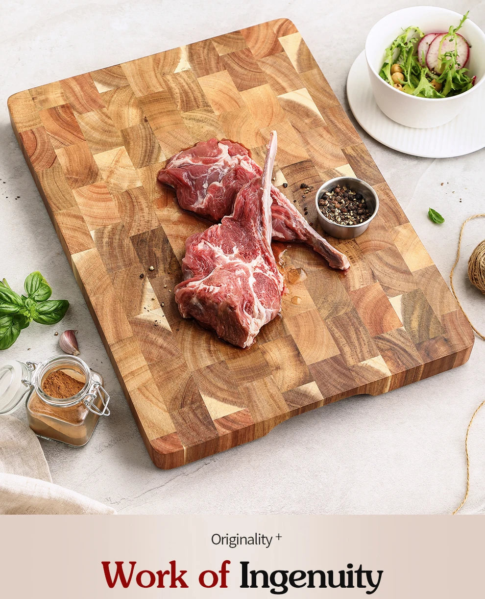 Acacia Wood Double-sided  Cutting Board