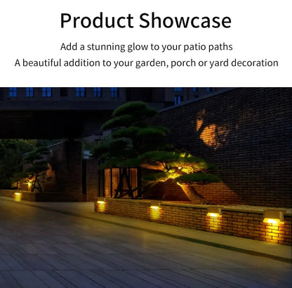 Solar Deck Lights 1-6 Pack – Waterproof LED Solar Lights for Stairs, Pathway, Fence & Patio