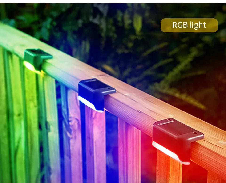Solar Deck Lights 1-6 Pack – Waterproof LED Solar Lights for Stairs, Pathway, Fence & Patio