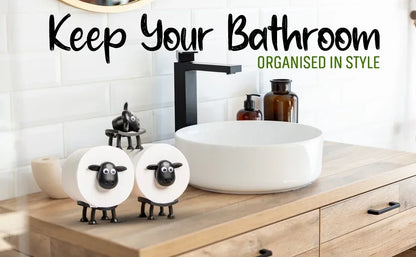 Funny Sheep Toilet Roll Holder – Cute & Free-Standing Bathroom Decor