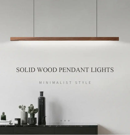 Nordic wood pendant lights with minimalist style, perfect for modern interiors and energy-efficient lighting.