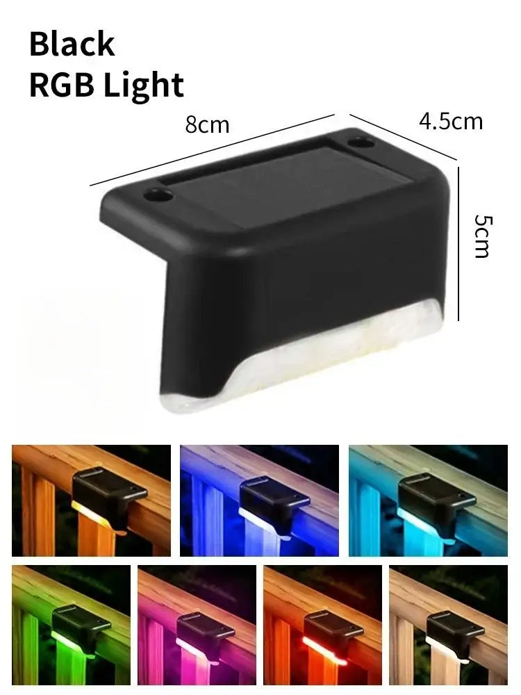Solar Deck Lights 1-6 Pack – Waterproof LED Solar Lights for Stairs, Pathway, Fence & Patio