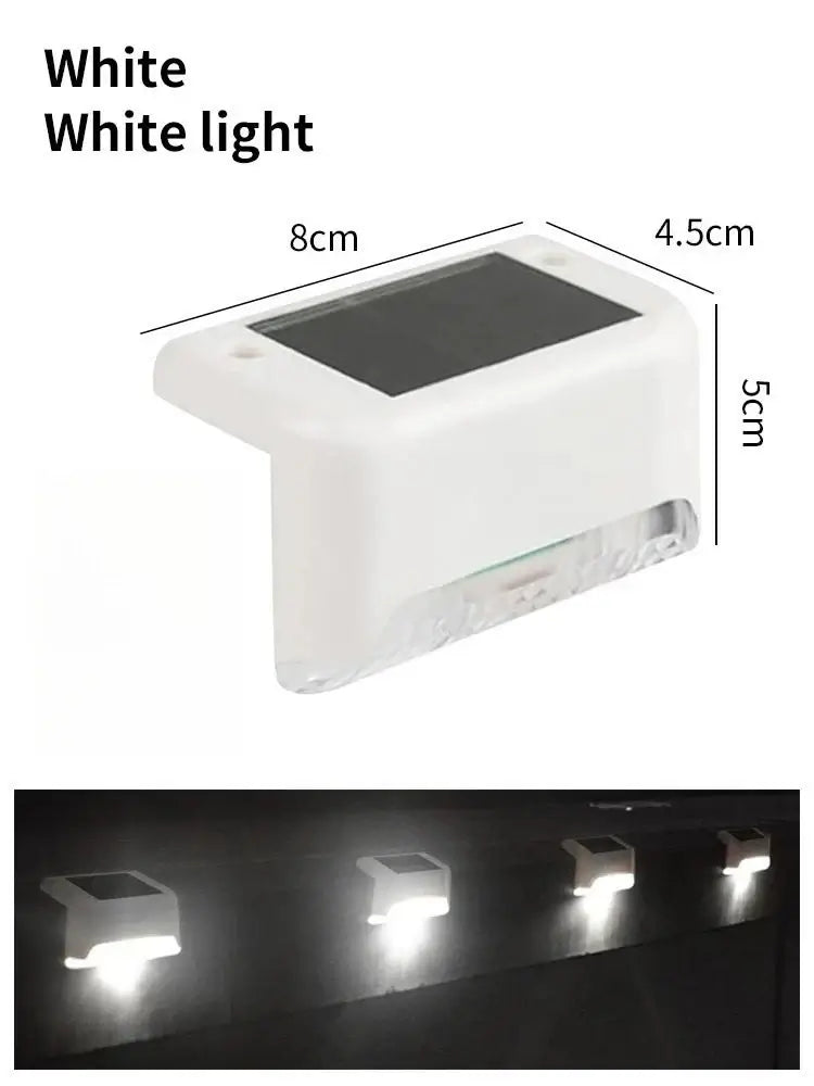 Solar Deck Lights 1-6 Pack – Waterproof LED Solar Lights for Stairs, Pathway, Fence & Patio