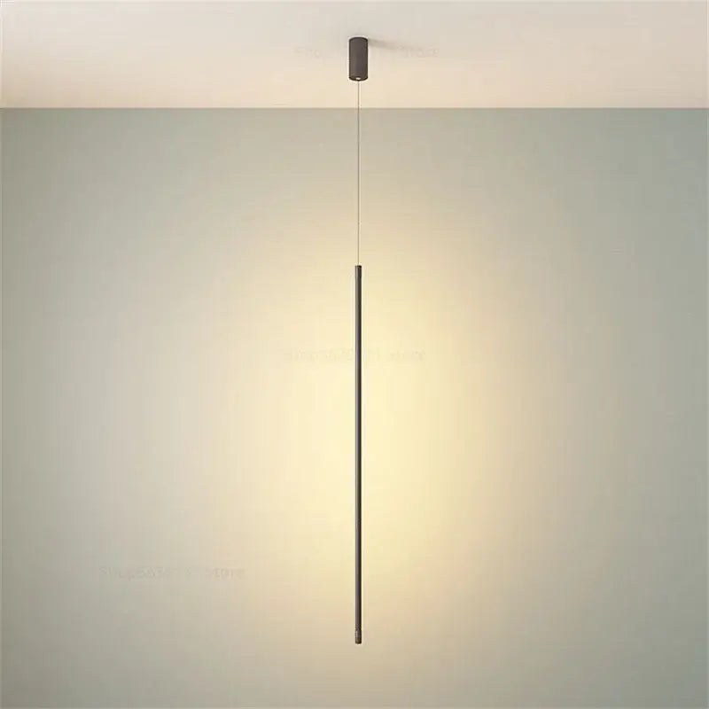 Nordic modern pendant lights - Housite Long chandelier / 50cm / Warm light