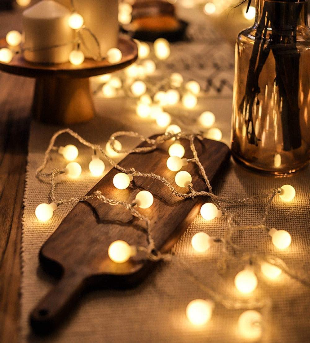 High Quality LED Fairy Garland String Lights-the Housite UK