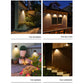 LED Solar Light Outdoor Garden Square Wall Lamp-the Housite UK