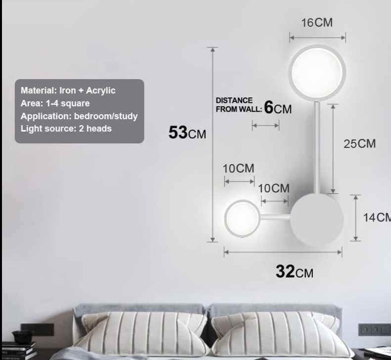 Nordic Modern Wall LED Lamp-the Housite UK