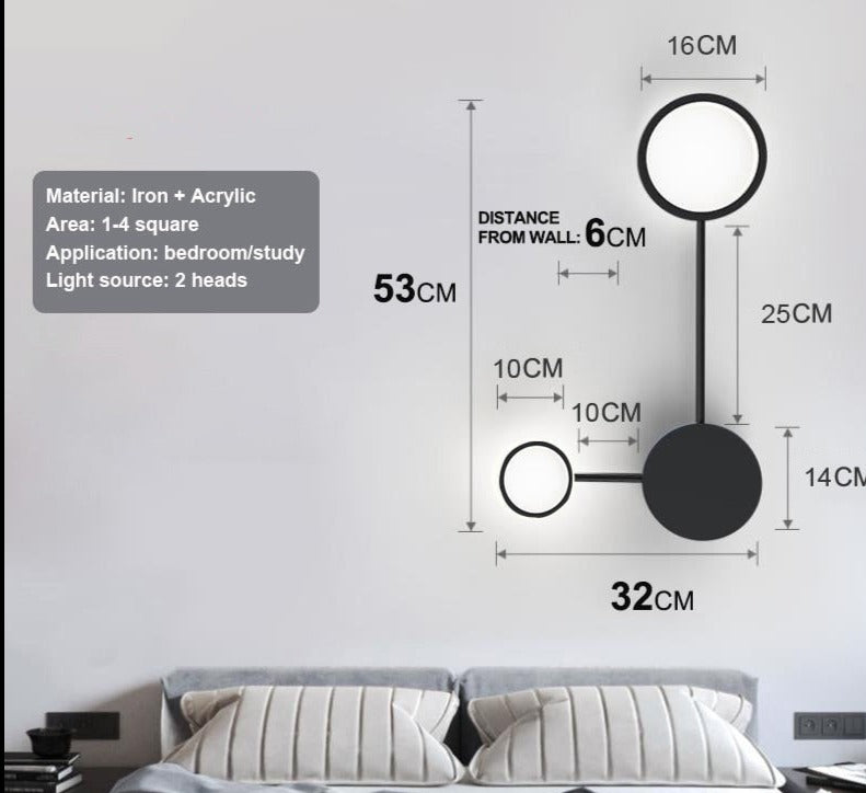 Nordic Modern Wall LED Lamp-the Housite UK