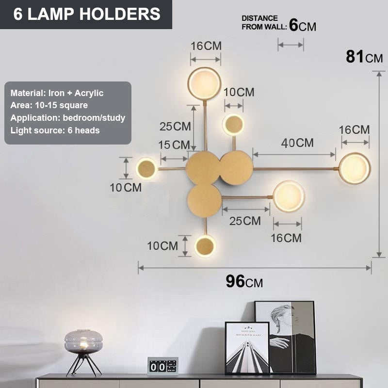 Nordic Modern Wall LED Lamp-the Housite UK
