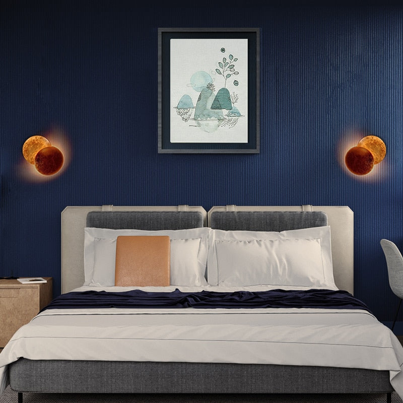 modern round Eclipse wall lamp-0-the Housite UK