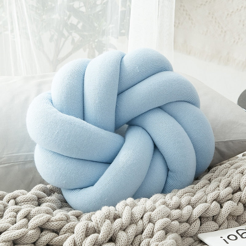 100% Cotton Hand Knot Back Cushions-0-the Housite UK