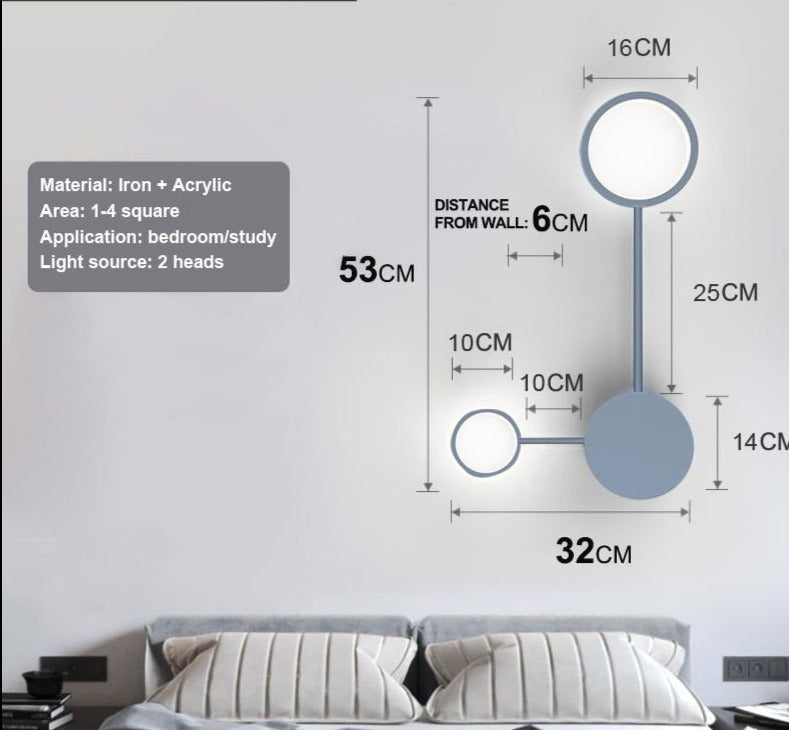 Nordic Modern Wall LED Lamp-the Housite UK