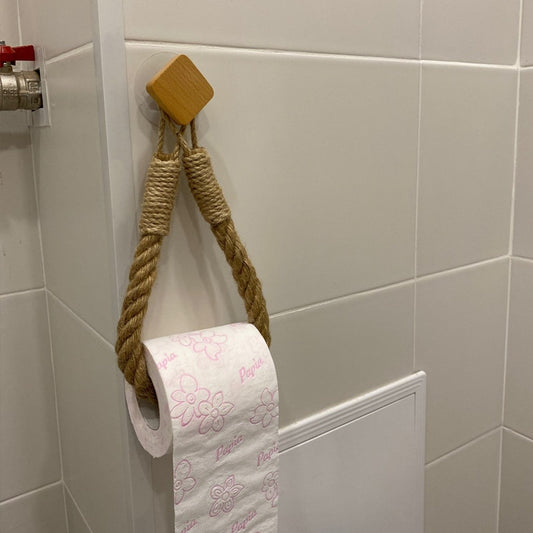 Boho Braided Rope Toilet Paper Holders-the Housite UK