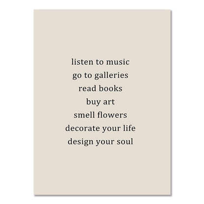 Abstract Bohemian Wall Art Boho Canvas Paintings-the Housite UK