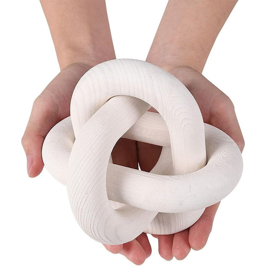 Hand Carved 3-Link Chain