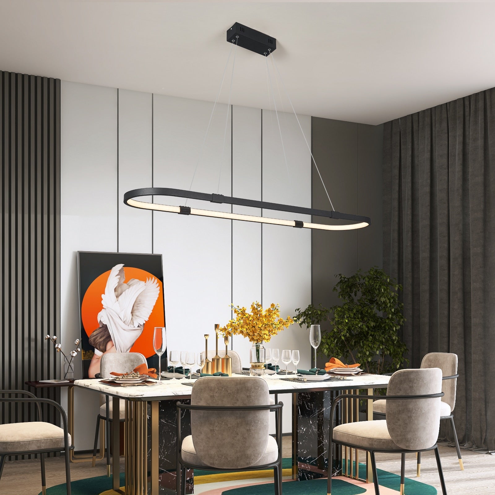 Modern Led Pendant Hanging Lights-0-the Housite UK