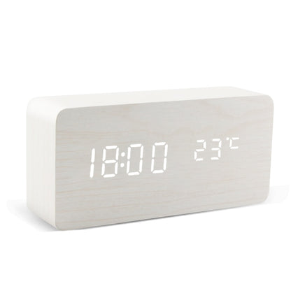 LED Wooden Alarm Clock-0-the Housite UK