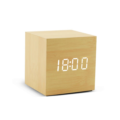 LED Wooden Alarm Clock-0-the Housite UK