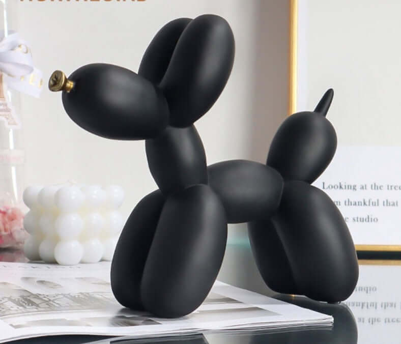 Nordic Balloon Dog Figurines - Housite 0 Black
