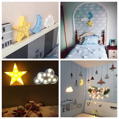 LED 3D Night Light Lamps-the Housite UK